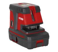 STIER STIER Laser croix 150° x 130° avec 5 points de niveau, vert Quantité:1