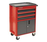 STIER STIER Servante / Armoire roulante, 3 tiroirs, capacité de charge 200kg, 890x700x410mm Quantité:1