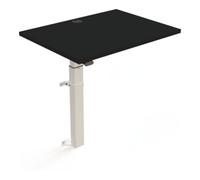 STIER STIER Table haute 501-9 électrique réglable en hauteur, fixation murale 80 × 60 cm noir Quantité:1