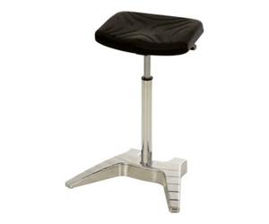 STIER STIER Tabouret d’atelier XL 600-850 mm inclinaison 12° noir avec poignée et roulettes Quantité:1