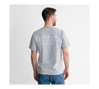 STIER T-shirt STIER Heavy Logo Capsule coton bio S gris Quantité:1