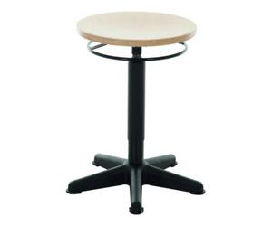 STIER Tabouret de travail à patins STIER, hauteur d'assise 440-630mm, hêtre naturel Quantité:1