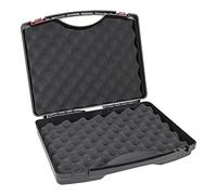 STIER Valise en Plastique PP avec Garniture en Mousse, 330 x 272 x 82 mm, Valise à Outils, Mallette pour Outils Vide, Valise de Transport