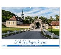 Stift Heiligenkreuz (Wandkalender 2026 DIN A2 quer), CALVENDO Monatskalender: Ein "Ort der Kraft" im Wienerwald (Papst Benedikt XVI.)