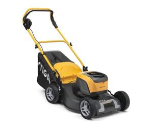 STIGA 2L0481008/ST1 Collector 48 AE Kit Tondeuse À Gazon sans Fil, 48 V 4 Ah - Plateau 46 cm, Bac Hybride 60 l - Pelouses jusqu'à 400 m²