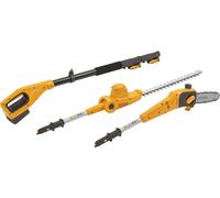 STIGA Akku-Multitool MT 100e, élagueuse sur perche et taille-haie, télescopique, batterie 4 Ah et chargeur inclus