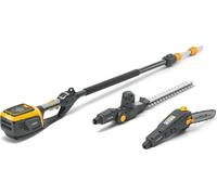 STIGA Akku-Multitool MT 500e, élagueuse sur perche et taille-haie, télescopique, batterie et chargeur inclus