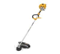 STIGA BC 535 débroussailleuse à Essence - Moteur 2 Temps de 32,6 cm3, Arbre Droit, poignée Loop, Largeur de Coupe de 43 cm, tête Tap&Go à Double Ligne et Lame à 3 Dents, Jaune