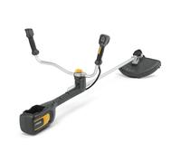 STIGA BC 700e B Débroussailleuse À Batterie, 48 V 4 Ah, 500 W, 38 cm - Poignée Vélo Double, 5,5 kg - pour Terrains Accidentés