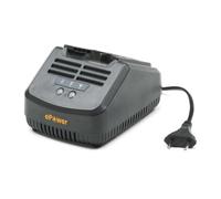 STIGA C 215 S Chargeur de Batterie, 20V, 2A | Chargeur de batterie pour outils 20V. Compatibilité universelle, courant de charge 2 A, prise européenne