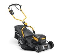STIGA Combi 753e V Kit Tondeuse À Batterie, 48 V, 51 cm - 1,5 KW, 2 Batt. 7.5 Ah + Chargeur - Pelouses Jusqu'À 950 m²