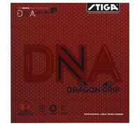 STIGA DNA Dragon Grip Revêtement de Tennis de Table 55, 2.3 pour Un Contrôle et Une Rotation Maximum, Noir