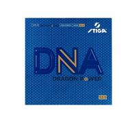 Stiga DNA Dragon Power Revêtement de Tennis de Table Mixte, Noir, 52.5