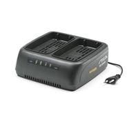 Stiga Double Chargeur ePower EC 415 D 48 V, Courant de Charge 2 Ah, Prise Europlug