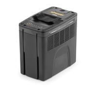 STIGA ePower 48V 7.5Ah Batterie pour Outils de Jardin - Haute capacité, déverrouillage Rapide, compatibilité Universelle, indicateurs LED, Guidon Ergonomique en Tissu