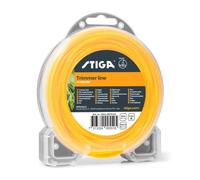 STIGA STIGA 1911-9270-01 FIL DE DÉBROUSSAILLEUSE SP SQUARE, CARRÉ, 2,4 MM, 15 M - BORDS PLUS NETS, COUPE PRÉCISE - POUR