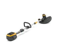 STIGA GT 500e Kit Coupe-Bordures Télescopique, Batt. 48 V 2 Ah + Chargeur, 30 cm - Tête Pivotable 90°; Déblocage Automatique Double Fil Nylon - Bordures de Pelouse