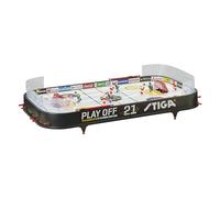 STIGA Hockey sur Table Playoff 21 Jeu de Table Suède-Canada, Mixte Enfant, Noir/Blanc, 96 x 50 cm