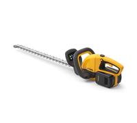 STIGA HT 300e Kit Taille-Haie sans Fil, 40V, Lame 54 cm - Poignée Rotative 180°, 2 Batt. 20V E-Power + Syst. Recharge Embarqué - Entretien des Haies Et Buissons