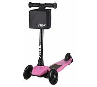 STIGA Mini Kick Supreme+ Trottinette de qualité supérieure pour Enfants à partir de 3 Ans, avec 3 Roues et Hauteur de Guidon réglable, Rose