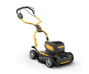 STIGA Multiclip 747e V Kit Tondeuse À Gazon, 48 V, 45 cm, 2 Batt. 5.0 Ah + 2 Chargeurs - Mulching, Mode Éco - Pelouses jusqu'à 1 300 m²