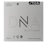 STIGA Revêtement de Tennis de Table DNA Platinum S, 2.3, avec Une adhérence supérieure et Une Rotation optimisée, Noir