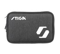 STIGA Sac à Raquettes Eco Rival, pour 2 Raquettes de Tennis de Table, en Plastique Recyclé Robuste