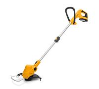 STIGA SGT 100e kit Coupe-Herbe sans Fil, Batterie 20V (2Ah), tête rotative (45°), Yellow/Grey