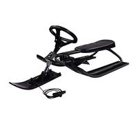 STIGA Snowracer Iconic - Luge Enfant avec Cadre en Acier, Frein et Câble de Remorquage - pour Les Enfants à Partir de 5 Ans