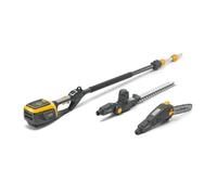 STIGA STIGA MULTITOOL SANS FIL MT 500E KIT, TAILLE-HAIE, D'ÉLAGAGE, MANCHE TÉLESCOPIQUE, AVEC BATTERIE 48V (2AH) & CHARGEUR