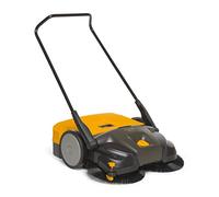 Stiga Balayeuse poussée SWP 577 – 77 cm, 50 L, 2 brosses 41 cm, réglage 8 positions