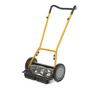 STIGA Tondeuse Hélicoïdale à Poussée SCM 240 R, Largeur de coupe 40 cm, 5 lames, Bac de collecte NON inclus, Noir/Jaune/Gris