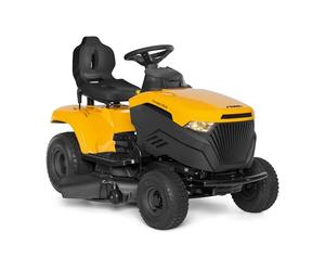 STIGA Tornado 398 M Tracteur de Jardin à Essence - Moteur St 400 de 414cc, Plateau de Coupe de 98cm, éjection latérale et broyer, idéal pour Les Grands Jardins jusqu'à 5 000 m².