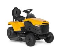 STIGA Tornado 398 M Tracteur de Jardin à Essence - Moteur St 400 de 414cc, Plateau de Coupe de 98cm, éjection latérale et broyer, idéal pour Les Grands Jardins jusqu'à 5 000 m².