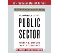 Stiglitz, J: Economics Of The Public Sector