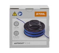 Stihl 40097104304 Fil pour AutoCut C 3-2 Ø 1,6 mm Insert de bobine Gris/Orange