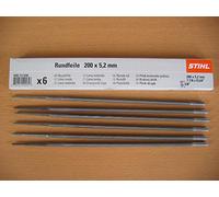 Stihl 56057725206 Rundfeile 6 pièce pour Sägeketten 5,2 mm pour 3/8"