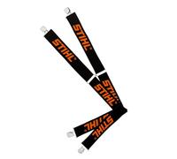 Stihl 8841576 Hosenträger pour Bundhosen avec Metallklips, Noir, 130