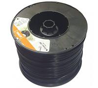 Stihl 9302569 Fil de Coupe Rond Ø 3,3 mm x 573 mm, Noir