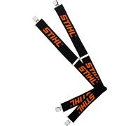 Stihl bretelles noir avec clips métal