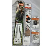 STIHL CUT KIT 7 30050009905, barra di guida 30050083409 + 2x catena 36700000072