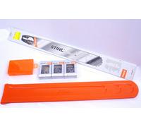 Stihl Ensemble Voie de Guidage 3003 000 6041 75cm 1,6 3/8 " + Boîte Protection 3