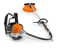 Stihl FR 235 Coupe-sac à dos, alimenté au gaz 2,1 Hp, déplacement de 36,6 cc, poignée circulaire, poignée multifonction, 9000 G1' tr/min, poids 10,3 kg