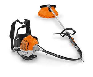 Stihl FR 235 Coupe-sac à dos, alimenté au gaz 2,1 Hp, déplacement de 36,6 cc, poignée circulaire, poignée multifonction, 9000 G1' tr/min, poids 10,3 kg