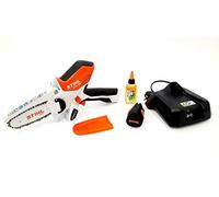 Stihl GA010116900 Scie de jardin sans fil GTA 26 avec 1 batterie AS2 et 1 chargeur AL1