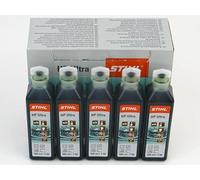 Stihl HP Ultra 100 ml One Shot 2 temps Huile supplémentaire N ° 0781 319 8060 Lot de 5