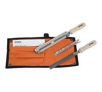 Stihl - Kit d'affûtage pour chaîne 0,325", Orange