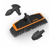 Stihl Kit de Nettoyage pour véhicules, Brosse, buse pour véhicules, Aiguille à Angle (90°).