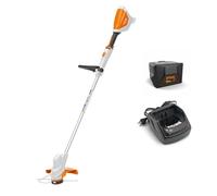 Stihl Kit débroussailleuse Alimenté par pile sans fil FSA 57 Compact avec batterie AK 10 + chargeur AL 101