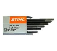 Stihl Lot de 6 limes pour tronçonneuse 5,5 mm 7/32